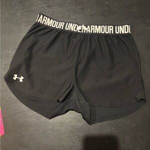 Under Armour Black Athletic Performance Shorts